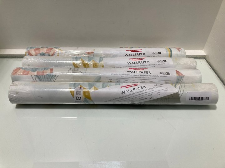Lot 122  
            Marchington SR13 - Parcel Delivery Only 

                
4 X ROLLS OF JOHN LEWIS & PARTNERS HIGH QUALITY CHILDRENS WALLPAPER: LOCATION - C17