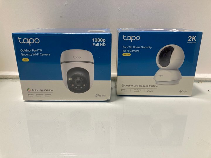Lot 129  
            Marchington SR13 - Parcel Delivery Only 

                
TAPO 1080P FULL HD OUTDOOR PAN TILT SECURITY WIFI CAMERA TO INCLUDE TAPO 2K RESOL...