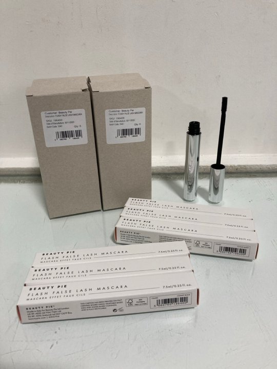 Lot 1391  
            Marchington SR13 - Parcel Delivery Only 

                
24 X BEAUTY PIE FALSE LASH MASCARAS IN COSMIC BLACK-COMBINED ORIGINAL RRP £408.00...