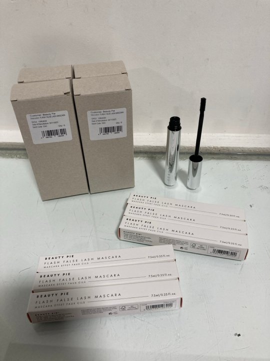 Lot 1395  
            Marchington SR13 - Parcel Delivery Only 

                
24 X BEAUTY PIE FALSE LASH MASCARAS IN COSMIC BLACK-COMBINED ORIGINAL RRP £408.00...