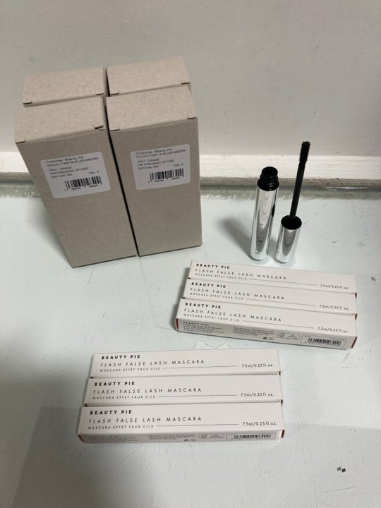 Lot 1402  
            Marchington SR13 - Parcel Delivery Only 

                
24 X BEAUTY PIE FALSE LASH MASCARAS IN COSMIC BLACK-COMBINED ORIGINAL RRP £408.00...