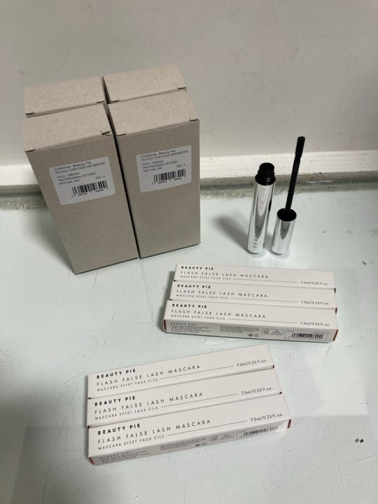 Lot 1404  
            Marchington SR13 - Parcel Delivery Only 

                
24 X BEAUTY PIE FALSE LASH MASCARAS IN COSMIC BLACK-COMBINED ORIGINAL RRP £408.00...