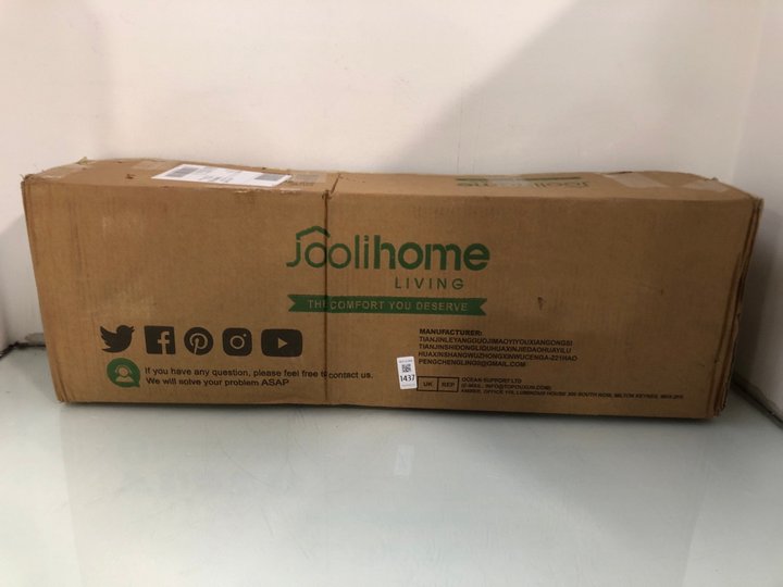 Lot 1437  
            Marchington SR13 - Parcel Delivery Only 

                
JOOLIHOME LIVING WOODEN RADIATOR COVER IN GREY OAK EFFECT: LOCATION - A4