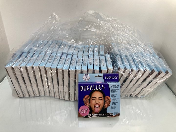 Lot 165  
            Marchington SR13 - Parcel Delivery Only 

                
QTY OF PARTY FACES BUGALUGS 2 PACK BIG EARS: LOCATION - C15