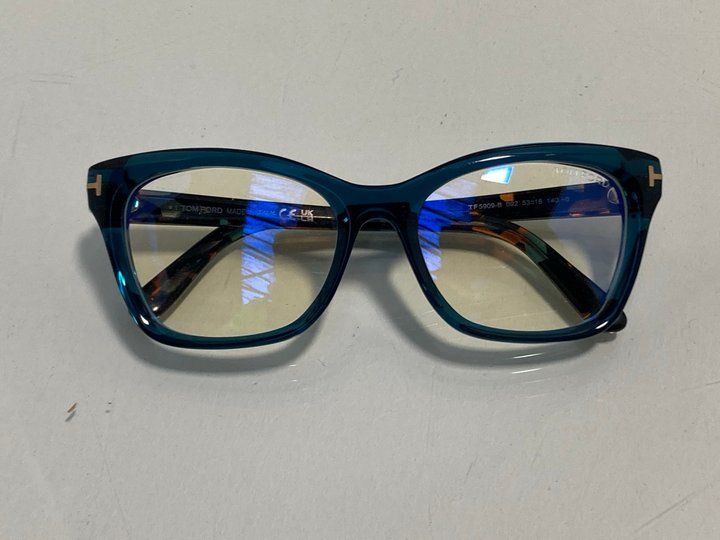Lot 181  
            Marchington SR13 - Parcel Delivery Only 

                
TOM FORD 5909 B EYEGLASSES IN BLUE-ORIGINAL RRP £169.00`: LOCATION - C14