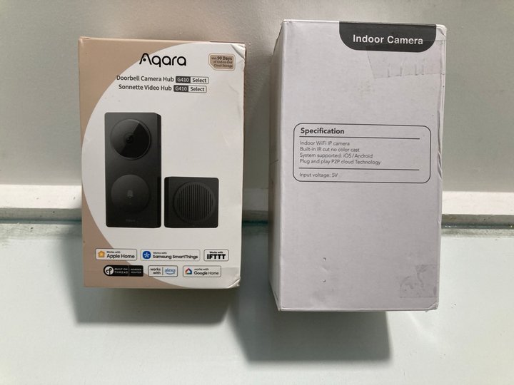 Lot 202  
            Marchington SR13 - Parcel Delivery Only 

                
AQARA DOORBELL CAMERA HUB G410 SELECT TO INCLUDE INDOOR WI-FI IP CAMERA: LOCATION...
