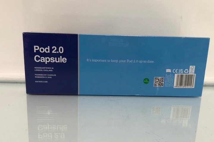 Lot 300  
            Marchington SR13 - Parcel Delivery Only 

                
CAPSULE WATER 2.0 REPLACEMENT CAPSULE - ORIGINAL RRP: £99.00: LOCATION - C9