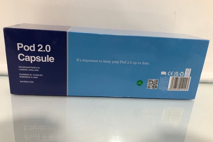 Lot 301  
            Marchington SR13 - Parcel Delivery Only 

                
CAPSULE WATER 2.0 REPLACEMENT CAPSULE - ORIGINAL RRP: £99.00: LOCATION - C9