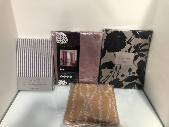 Lot 302  
            Marchington SR13 - Parcel Delivery Only 

                
4 X HOUSEHOLD ITEMS TO INCLUDE JOHN LEWIS & PARTNERS SINGLE HIDDEN TAB TOP SHEER ...