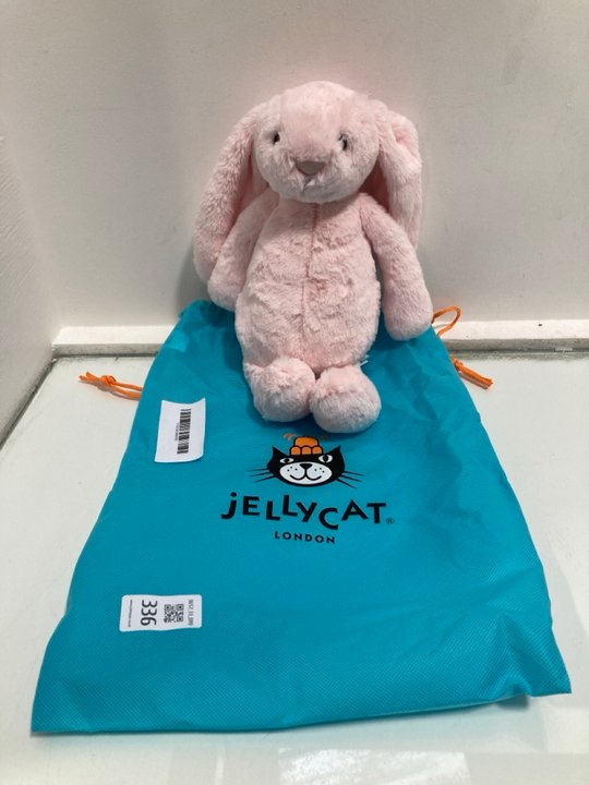 Lot 336  
            Marchington SR13 - Parcel Delivery Only 

                
JELLYCAT BASHFUL PINK BUNNY SOFT PLUSH TOY: LOCATION - C7