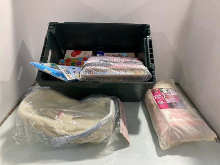 Lot 340  
            Marchington SR13 - Parcel Delivery Only 

                
QTY OF ASSORTED BABIES TOYS TO INCLUDE BLUEY THE BEACH BATH TIME BOOKS: LOCATION ...