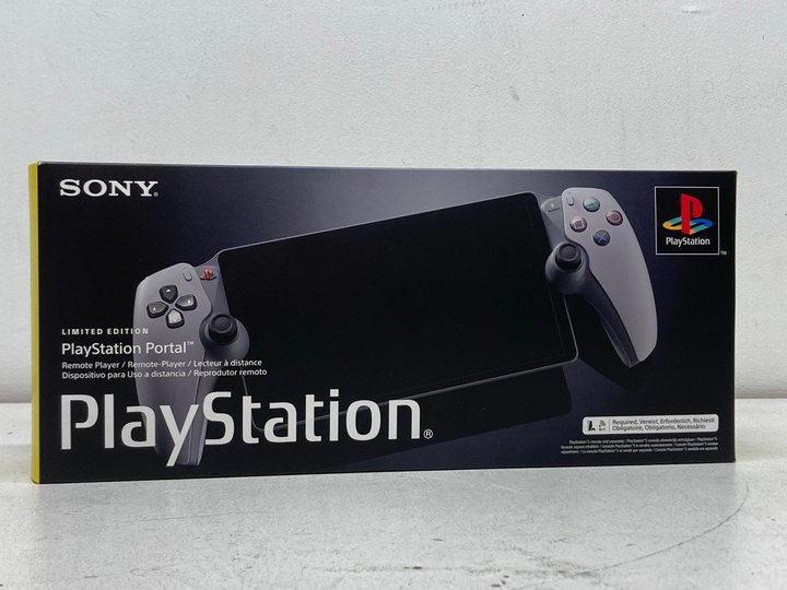 Lot 36  
            Marchington SR13 - Parcel Delivery Only 

                
SONY PLAYSTATION LIMITED EDITION PLAYSTATION PORTAL (SEALED) -ORIGINAL RRP £189.9...
