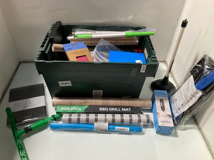 Lot 496  
            Marchington SR13 - Parcel Delivery Only 

                
QTY OF HOUSEHOLD ITEMS TO INCLUDE ARTCOASTER B5 HARDCOVER SKETCHBOOK IN BLACK: LO...