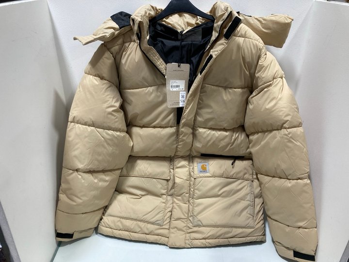 Lot 536  
            Marchington SR13 - Parcel Delivery Only 

                
CARHARTT MILTON JACKET - UK SIZE: MEDIUM - ORIGINAL RRP: £339.00: LOCATION - B3
