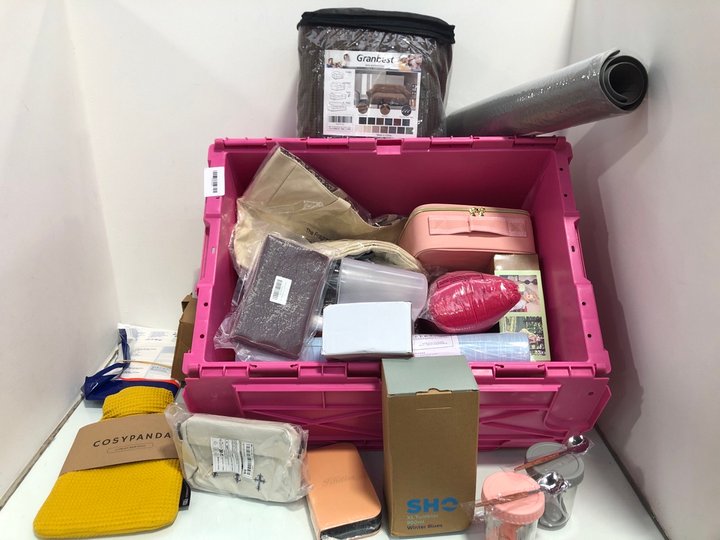 Lot 59  
            Marchington SR13 - Parcel Delivery Only 

                
QTY OF HOUSEHOLD ITEMS TO INCLUDE DUAL-GRIT DIAMOND STONE - SIZE: 201 x 75 MM: LO...