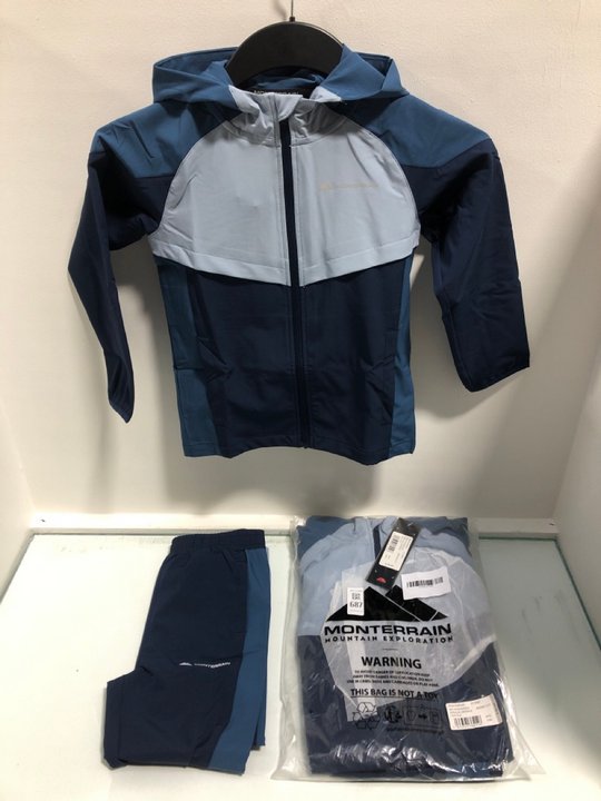 Lot 687  
            Marchington SR13 - Parcel Delivery Only 

                
2 X MONTERRAIN NURSERY CHILDREN'S TRITON WOVEN TRACKSUITS IN DRESS BLUE-AGE 6-7 Y...