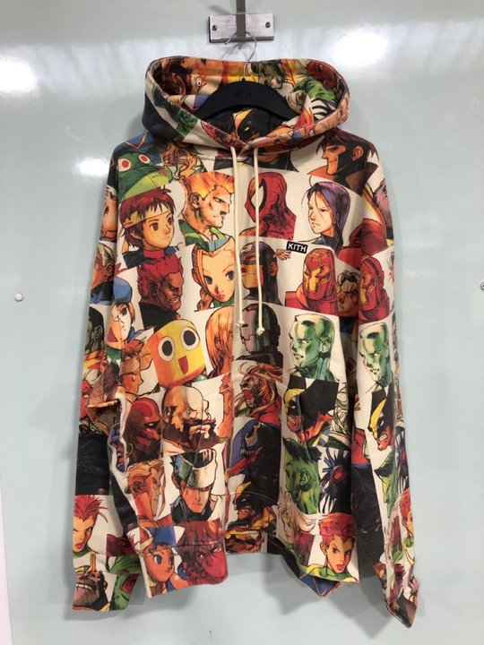 Lot 697  
            Marchington SR13 - Parcel Delivery Only 

                
KITH MVC FIGHTER APP VINTAGE NELSON HOODIE IN SANDRIFT-UK SIZE L-ORIGINAL RRP £17...