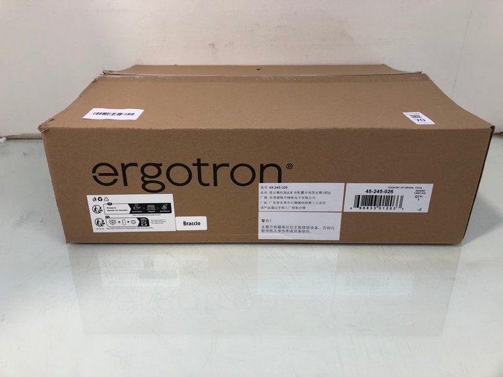 Lot 70  
            Marchington SR13 - Parcel Delivery Only 

                
ERGOTRON LX DUAL SIDE-BY-SIDE ARM: LOCATION - D15