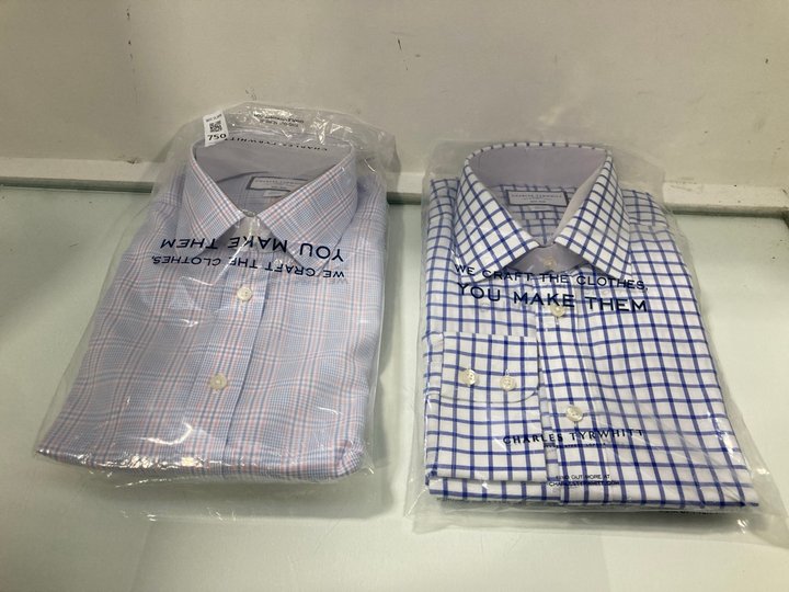 Lot 750  
            Marchington SR13 - Parcel Delivery Only 

                
CHARLES TYRWHITT MENS L/S SLIM FIT SHIRT IN MULTI CHECK - SIZE 16.5 INCH TO INCLU...