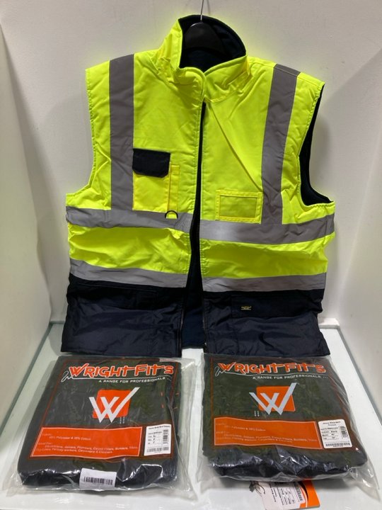 Lot 766  
            Marchington SR13 - Parcel Delivery Only 

                
2 X WRIGHT FITS HOLSTER WORK TROUSERS IN BLACK - SIZE UK 38W & 40W TO INCLUDE KAP...