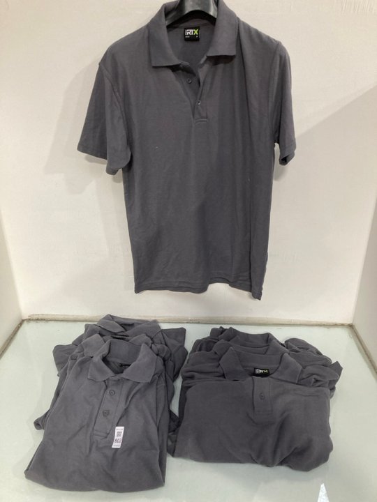 Lot 802  
            Marchington SR13 - Parcel Delivery Only 

                
QTY OF RTX MENS POLO SHIRTS IN GREY-UK SIZE M: LOCATION - D1