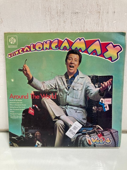 Lot 850  
            Marchington SR13 - Parcel Delivery Only 

                
SINAG ALONG WITH MAX VOLUME 4 VINYL ALBUM: LOCATION - D3