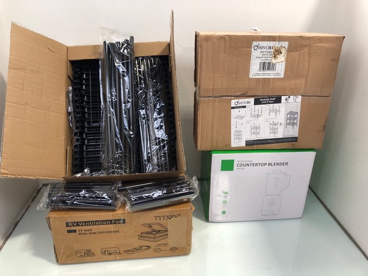 Lot 88  
            Marchington SR13 - Parcel Delivery Only 

                
4 X HOUSEHOLD ITEMS TO INCLUDE RV VENTILATION FAN: LOCATION - D16