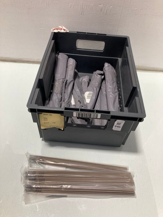 Lot 946  
            Marchington SR13 - Parcel Delivery Only 

                
QTY OF WELD RIGHT E6013 ELECTRODES: LOCATION - D6