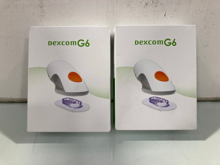Lot 959  
            Marchington SR13 - Parcel Delivery Only 

                
2 X 3 PACK DEXCOM G3 SENSORS-ORIGINAL COMBINED RRP £202.00: LOCATION - D7
