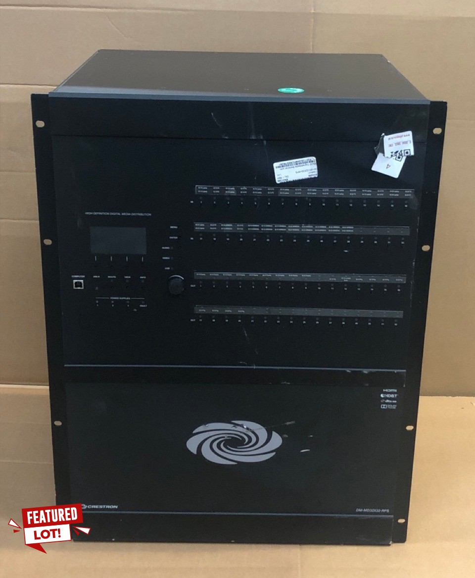Lot 4  
            Edinburgh SR22 - Collection Only 

                
CRESTON DM-MD32X32 RPS DIGITAL SWITCHER ORIGINAL RRP £650 - COLLECTION ONLY - LOC...
