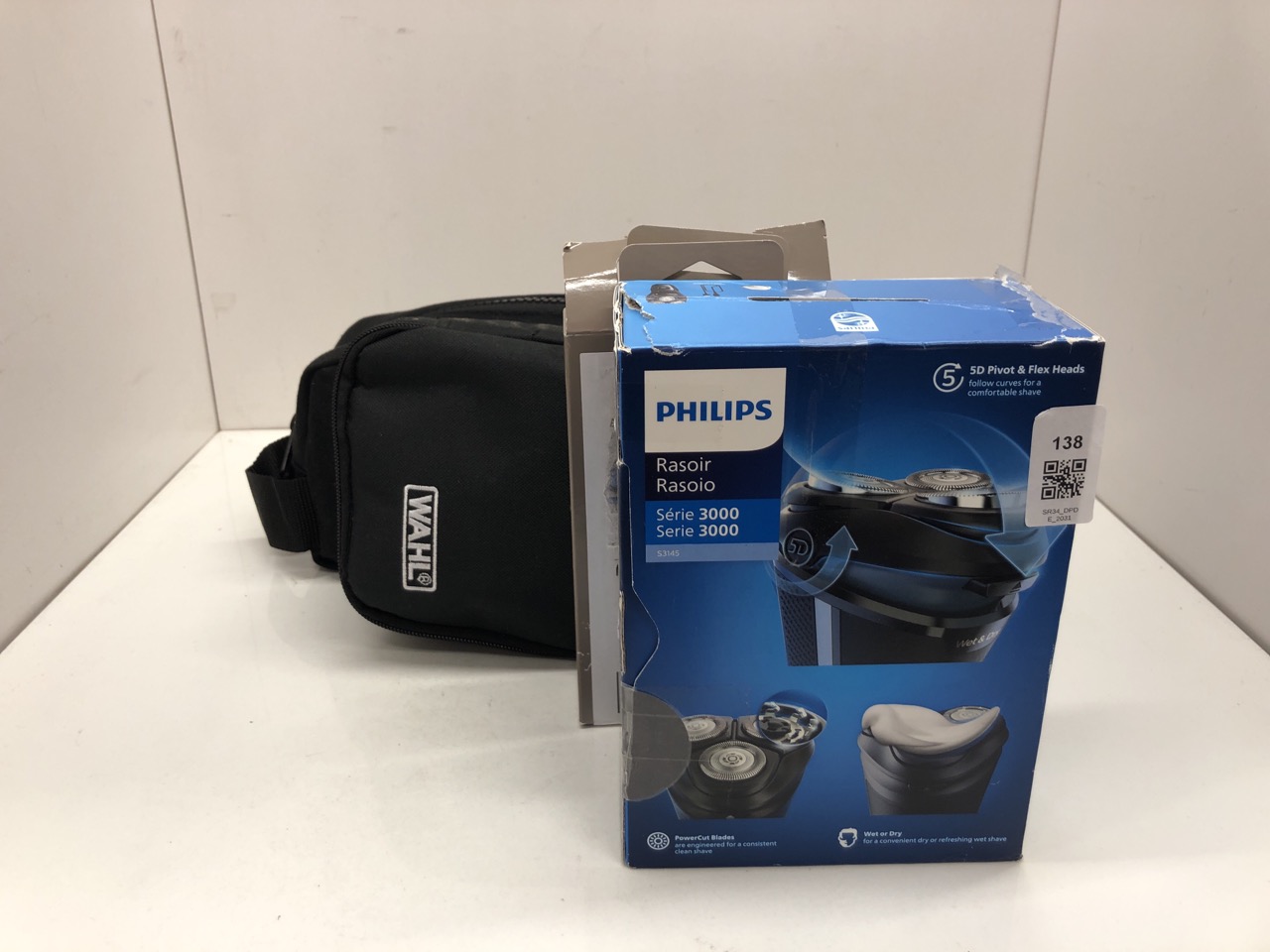 Lot 138  
            Edinburgh SR34 - Delivery Only 

                
QUANTITY OF HEALTH & BEAUTY ITEMS TO INCLUDE PHILIPS ELECTRIC SHAVER 3000 SERIES ...