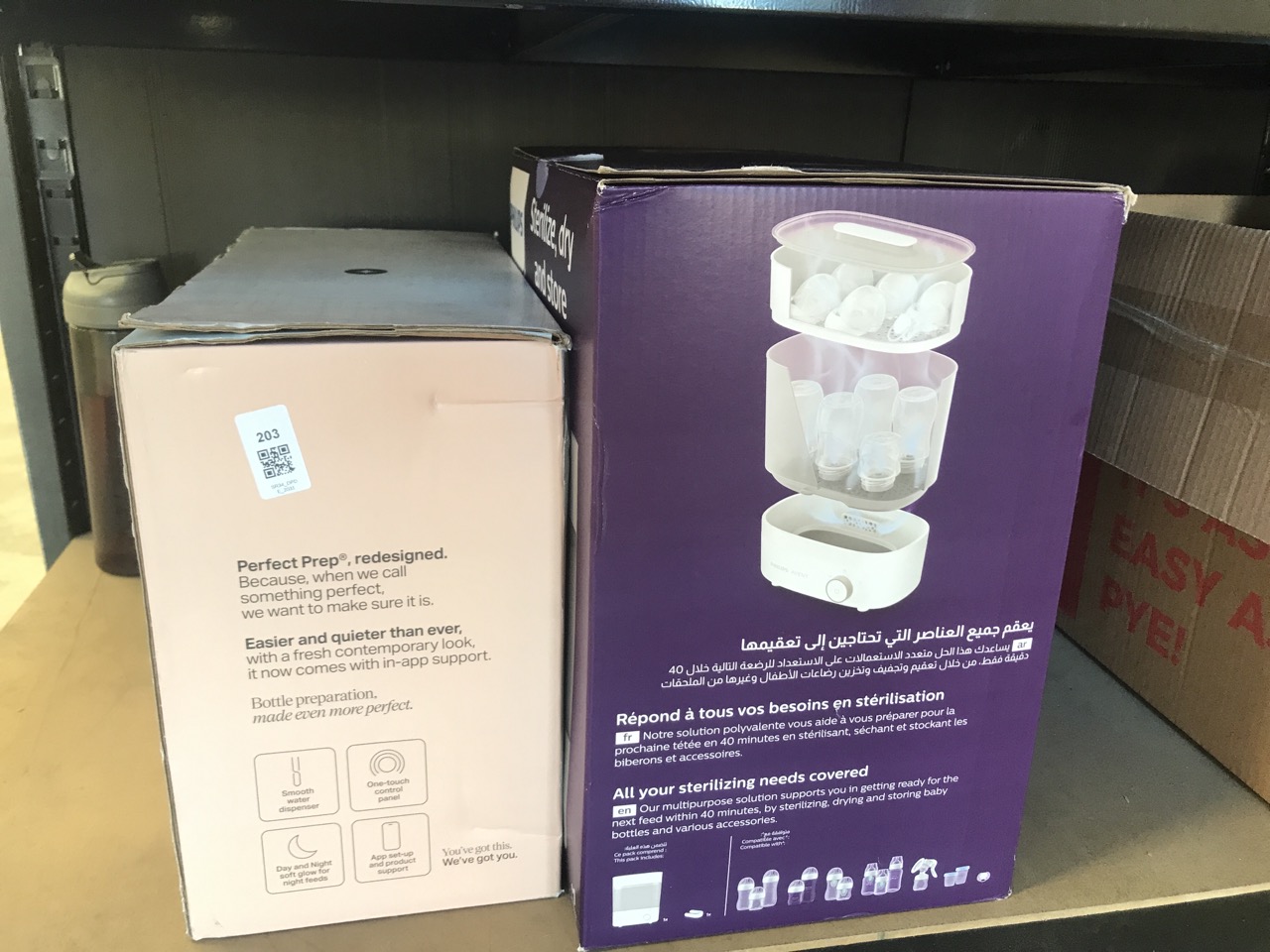 Lot 203  
            Edinburgh SR34 - Delivery Only 

                
TOMMEE TIPPEE PERFECT PREP MACHINE, BABY BOTTLE FORMULA FEED MAKER WITH ANTIBACTE...