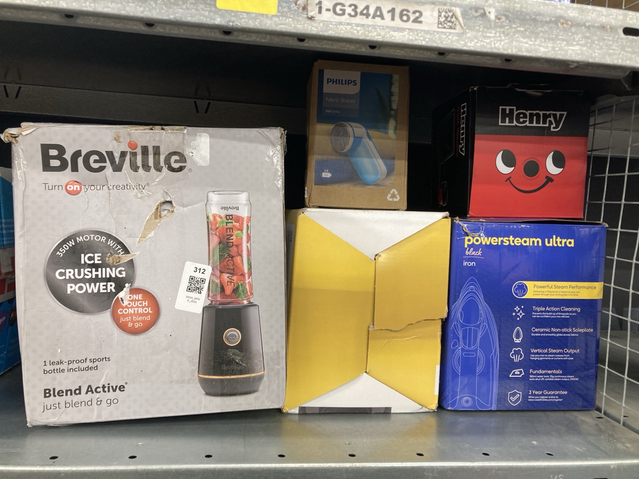 Lot 312  
            Edinburgh SR34 - Delivery Only 

                
QUANTITY OF KITCHEN & APPLIANCES ITEMS TO INCLUDE PHILIPS GC026/00 DIFFERENT FABR...