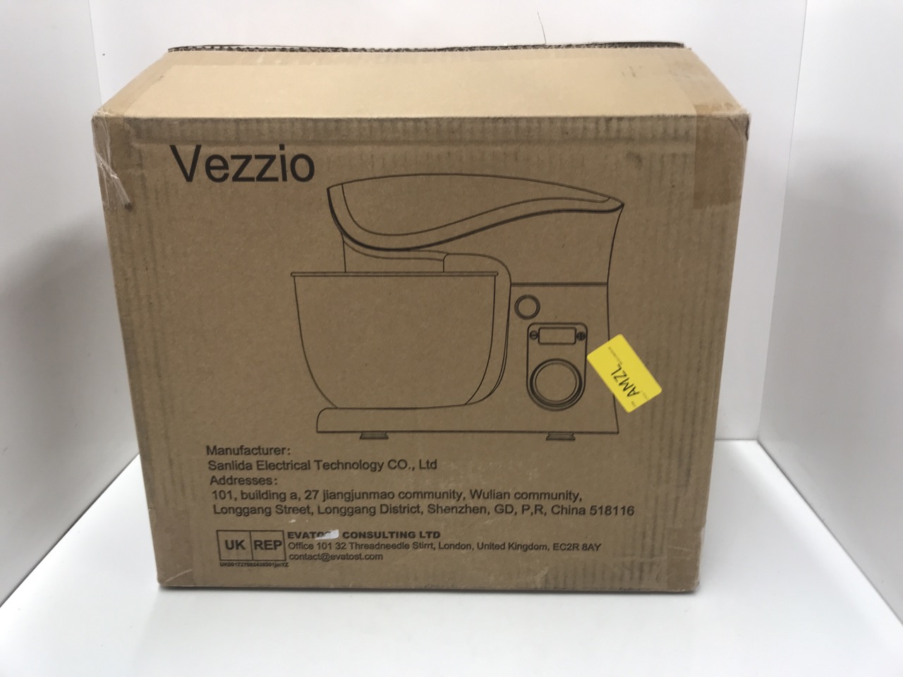 Lot 327  
            Edinburgh SR34 - Delivery Only 

                
VEZZIO STAND MIXER : LOCATION - RACK D