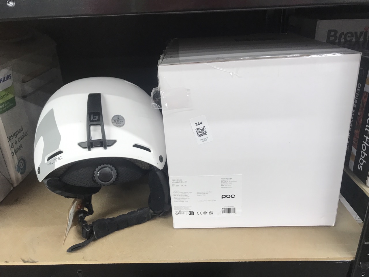 Lot 344  
            Edinburgh SR34 - Delivery Only 

                
POC OBEX PURE - AN ADAPTABLE, LIGHTWEIGHT SKI AND SNOWBOARD HELMET SUITED TO A WI...