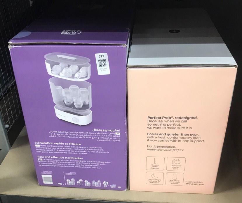 Lot 372  
            Edinburgh SR34 - Delivery Only 

                
TOMMEE TIPPEE PERFECT PREP MACHINE, BABY BOTTLE FORMULA FEED MAKER WITH ANTIBACTE...