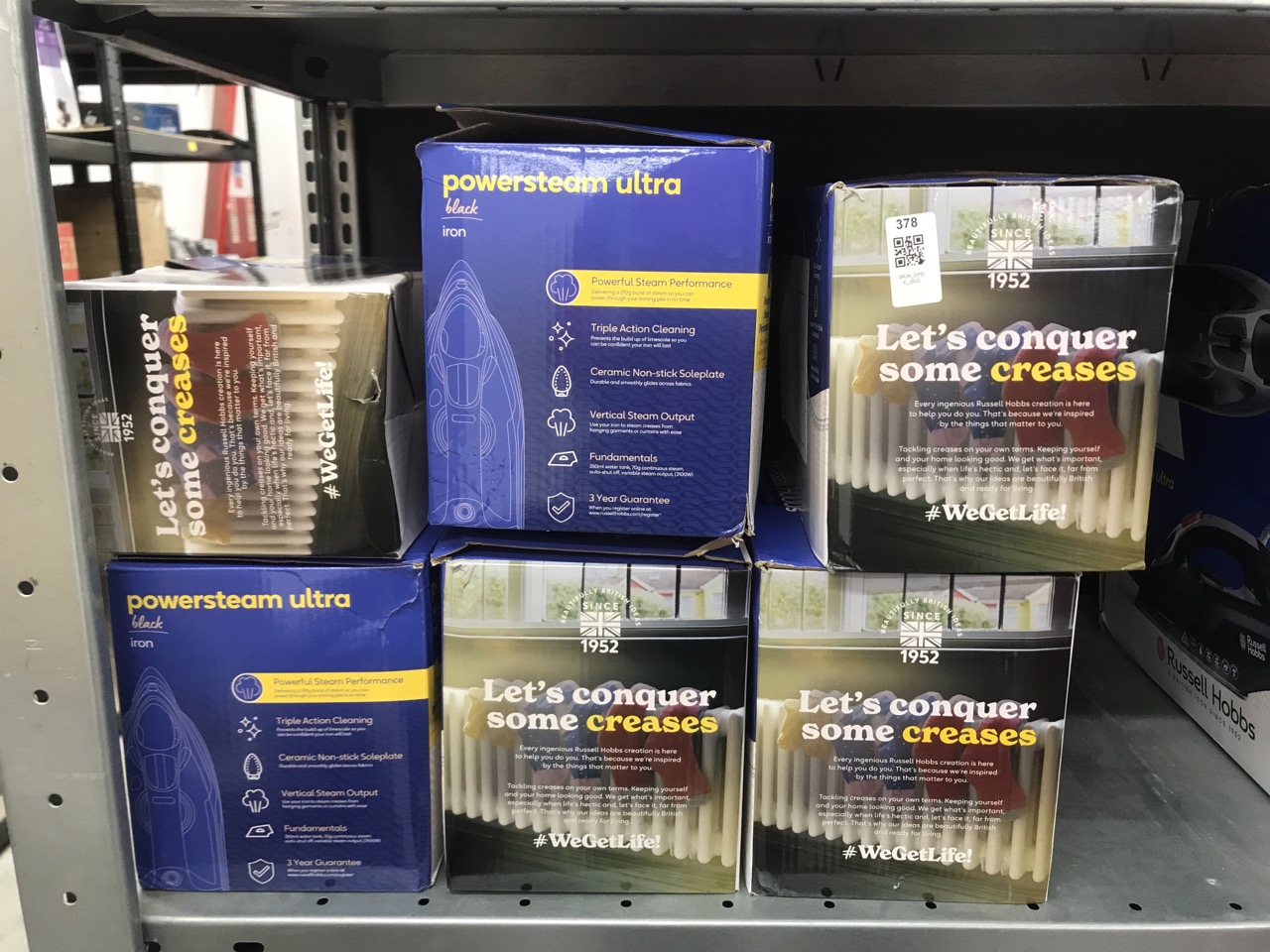 Lot 378  
            Edinburgh SR34 - Delivery Only 

                
QUANTITY OF KITCHEN & APPLIANCES ITEMS TO INCLUDE RUSSELL HOBBS STEAM IRON [3100W...