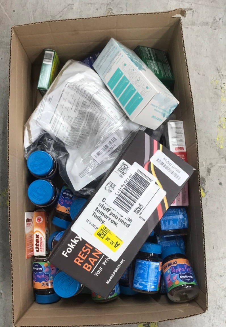 Lot 381  
            Edinburgh SR34 - Delivery Only 

                
QUANTITY OF ITEMS TO INCLUDE WELLKID PEPPA PIG CHEWABLE GUMMY VITAMINS BY VITABIO...