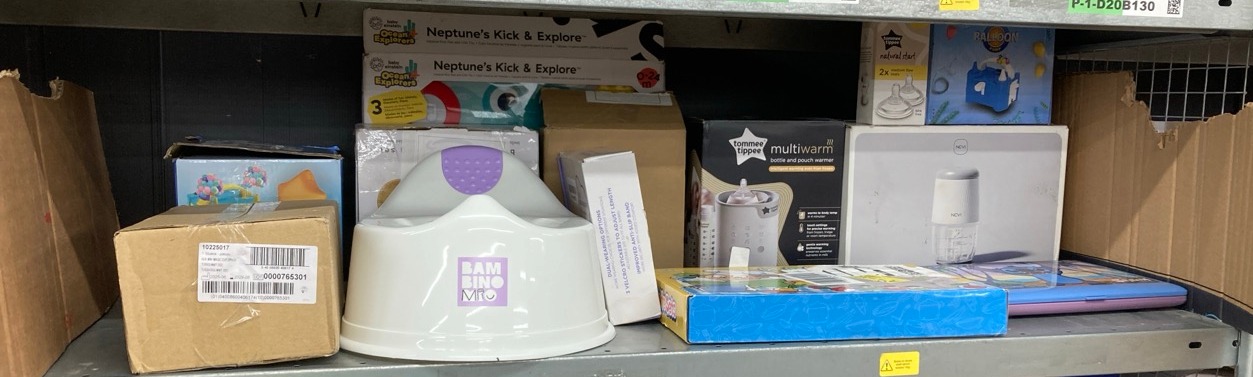 Lot 407  
            Edinburgh SR34 - Delivery Only 

                
QUANTITY OF BABY & TODDLER ITEMS TO INCLUDE BAMBOO WEANING SET BY TIGGI, COMPLETE...