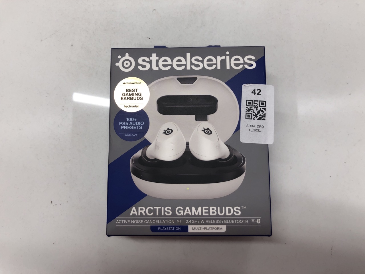 Lot 42  
            Edinburgh SR34 - Delivery Only 

                
STEELSERIES ARCTIS GAMEBUDS GAMEBUDS FOR PLAYSTATION : LOCATION - TOP 50 RACK