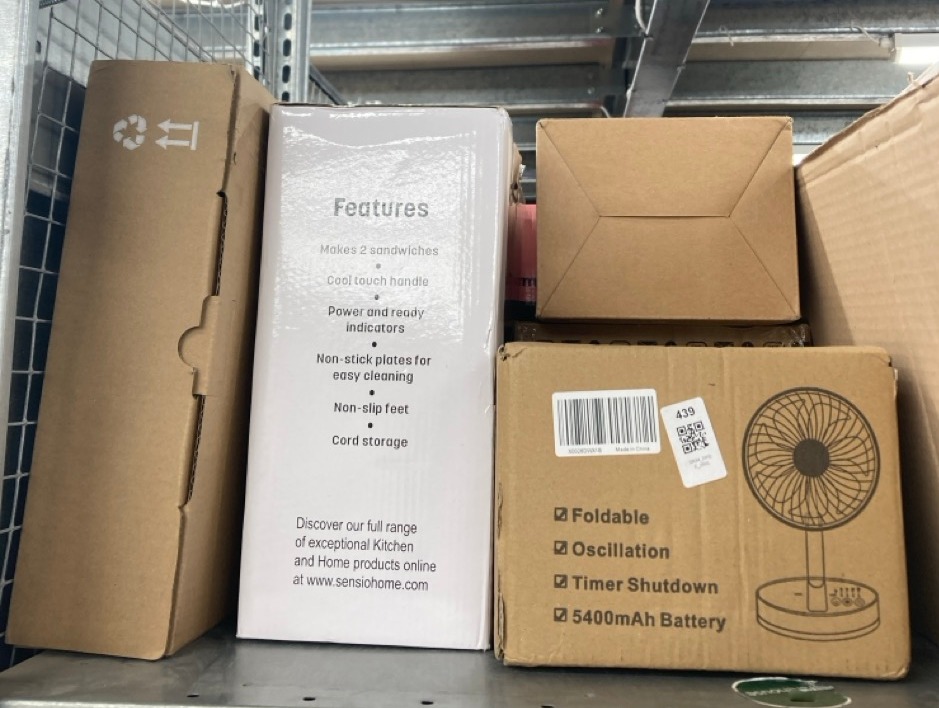 Lot 439  
            Edinburgh SR34 - Delivery Only 

                
QUANTITY OF KITCHEN & APPLIANCES ITEMS TO INCLUDE GLOBAL GOURMET BY SENSIOHOME SA...