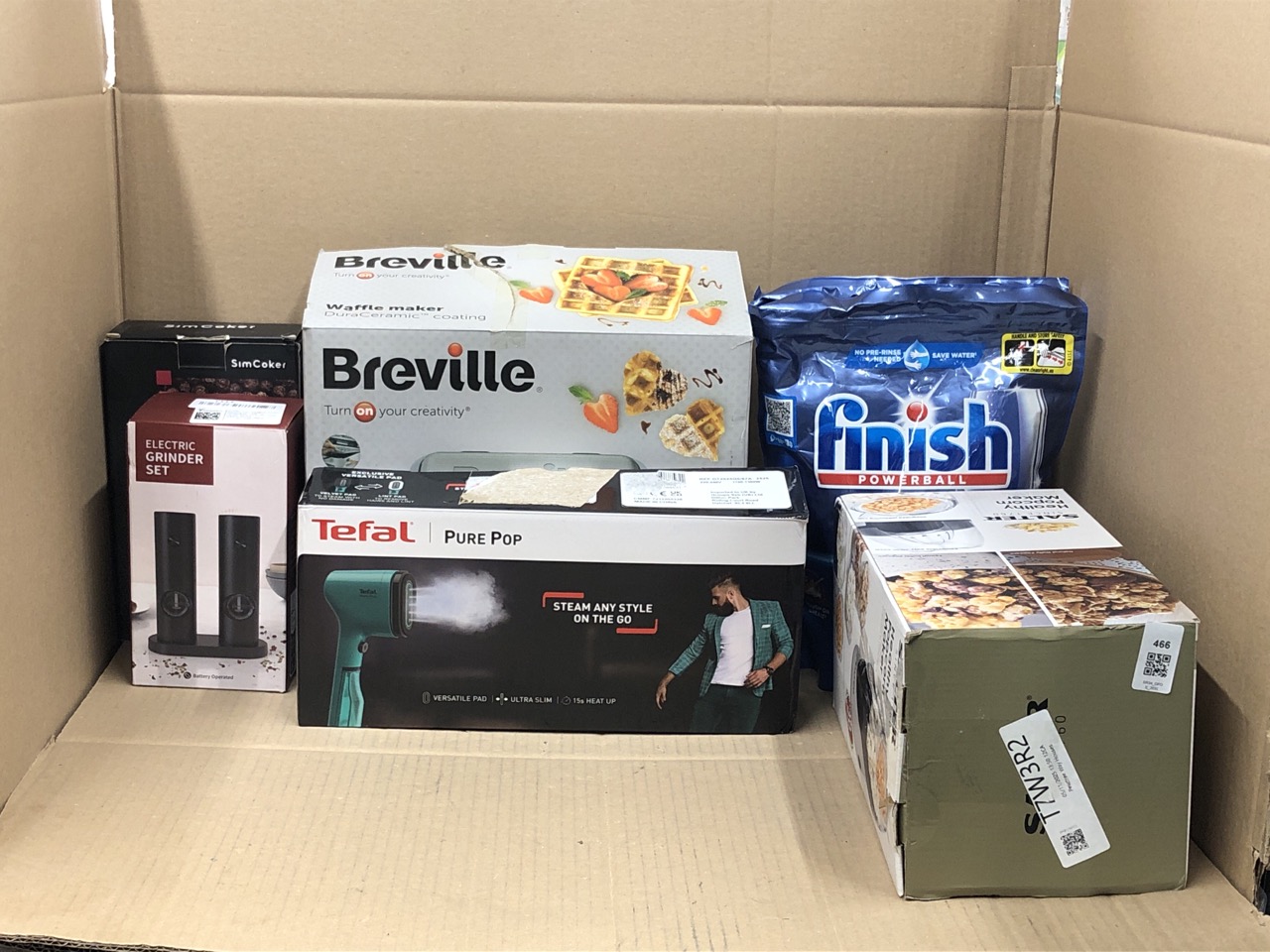 Lot 466  
            Edinburgh SR34 - Delivery Only 

                
QUANTITY OF KITCHEN & APPLIANCES ITEMS TO INCLUDE FINISH POWERBALL QUANTUM INFINI...