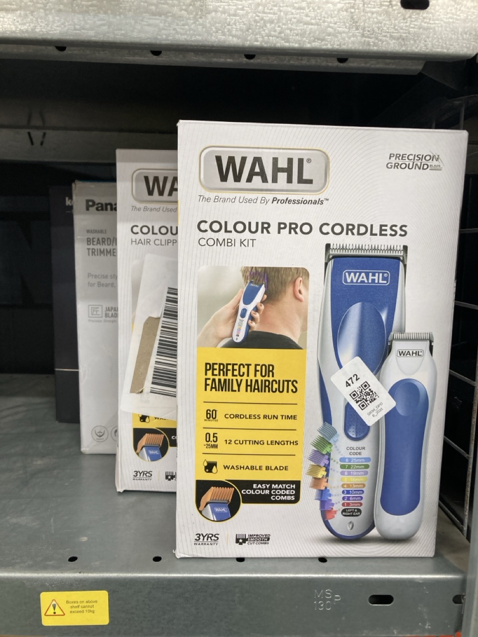 Lot 472  
            Edinburgh SR34 - Delivery Only 

                
QUANTITY OF HEALTH & BEAUTY ITEMS TO INCLUDE WAHL COLOUR PRO CORDLESS COMBI HAIRC...