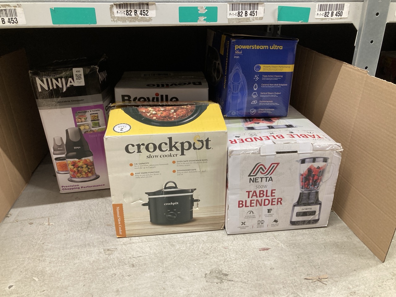 Lot 490  
            Edinburgh SR34 - Delivery Only 

                
QUANTITY OF KITCHEN & APPLIANCES ITEMS TO INCLUDE CROCK-POT SLOW COOKER | REMOVAB...
