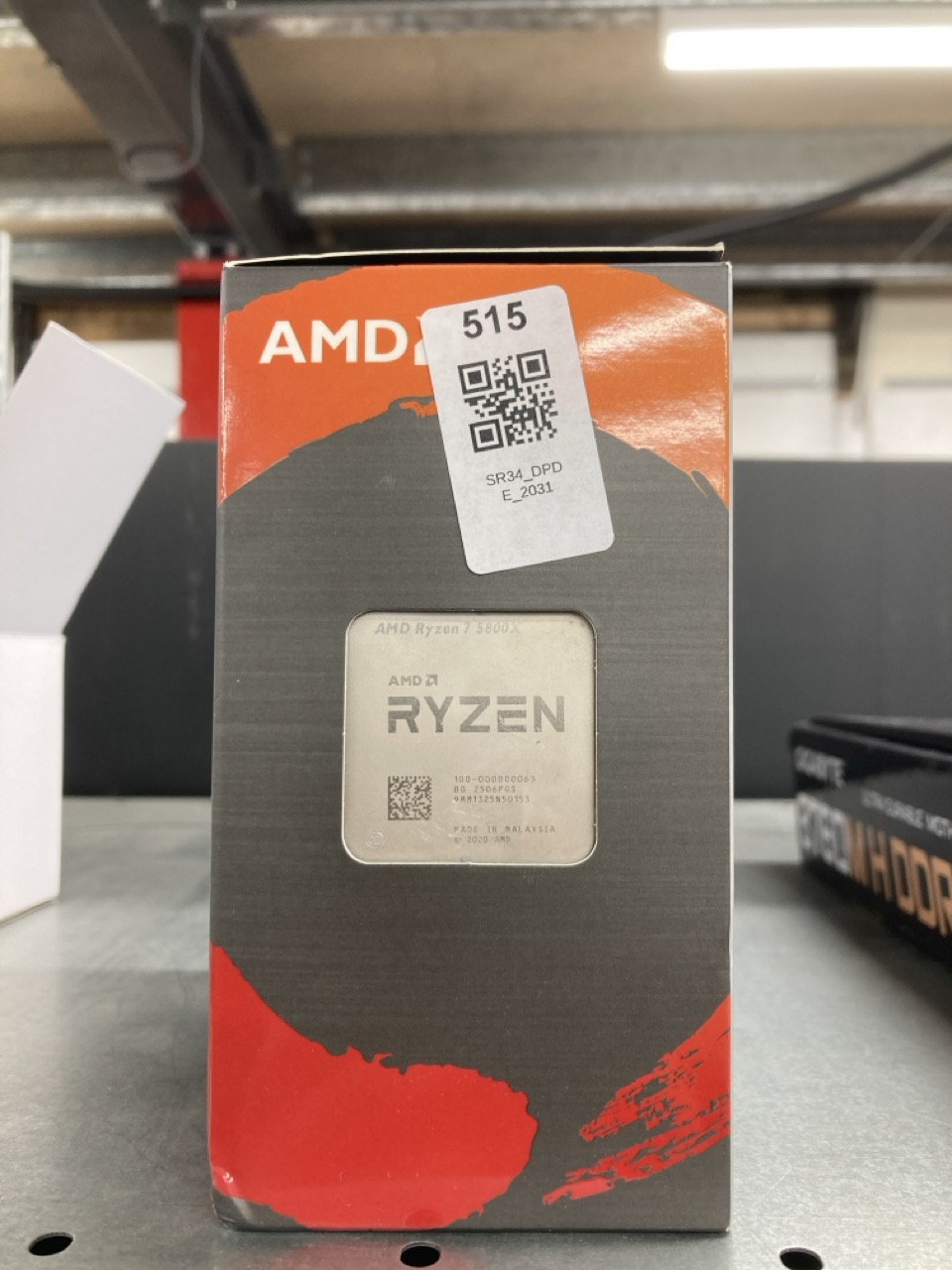 Lot 515  
            Edinburgh SR34 - Delivery Only 

                
AMD RYZENSETS 7 5800X PROCESSOR (8 CORES/16 THREADS, 105W TDP, AM4 SOCKET, 36 MB ...