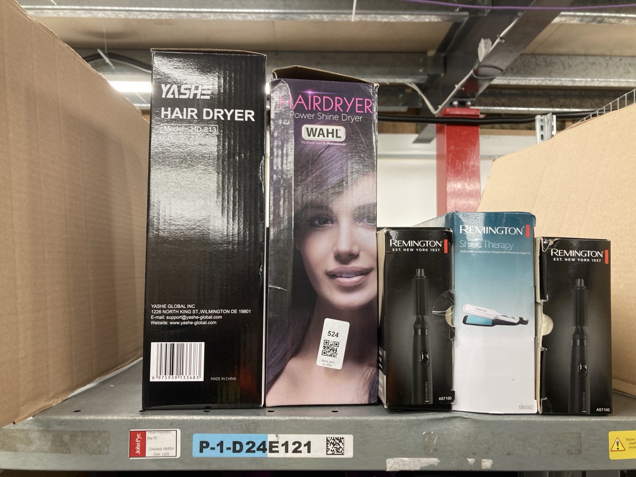 Lot 524  
            Edinburgh SR34 - Delivery Only 

                
QUANTITY OF HEALTH & BEAUTY ITEMS TO INCLUDE REMINGTON BLOW DRY & STYLE AIR STYLE...