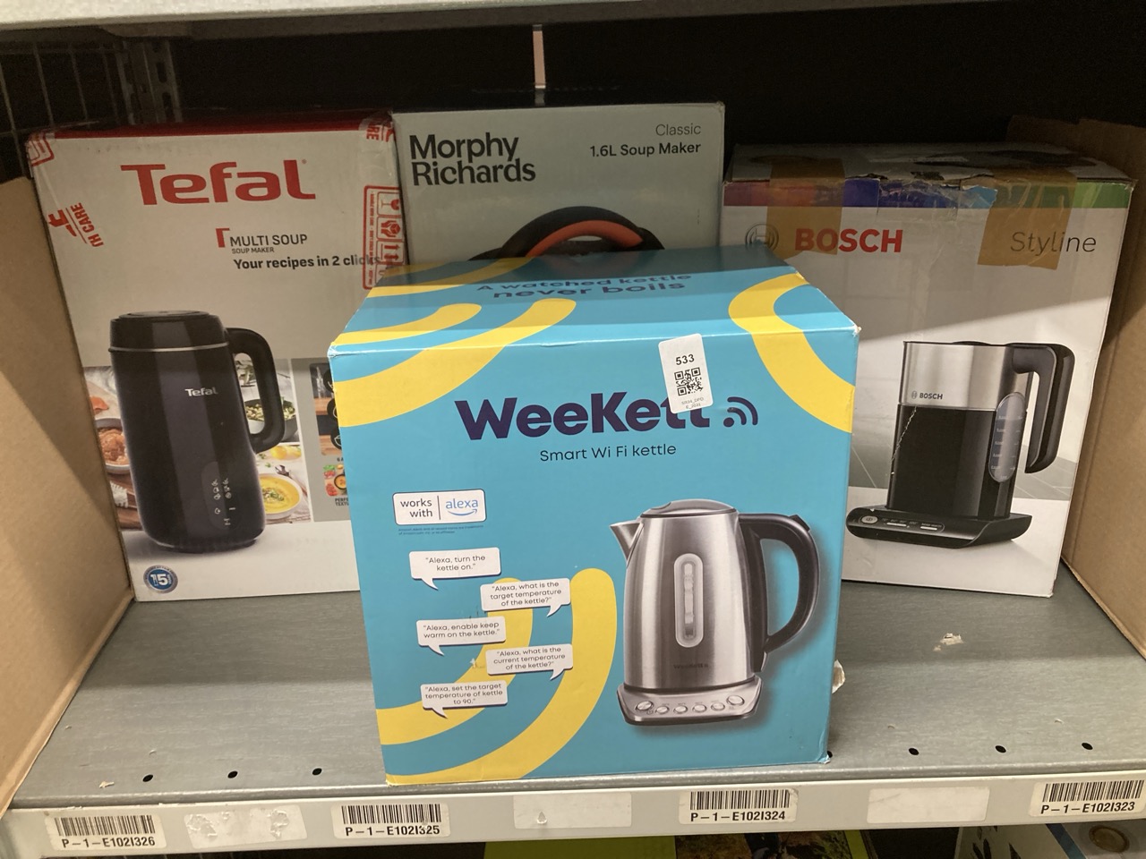 Lot 533  
            Edinburgh SR34 - Delivery Only 

                
QUANTITY OF KITCHEN & APPLIANCES ITEMS TO INCLUDE BOSCH STYLINE TWK8633GB VARIABL...