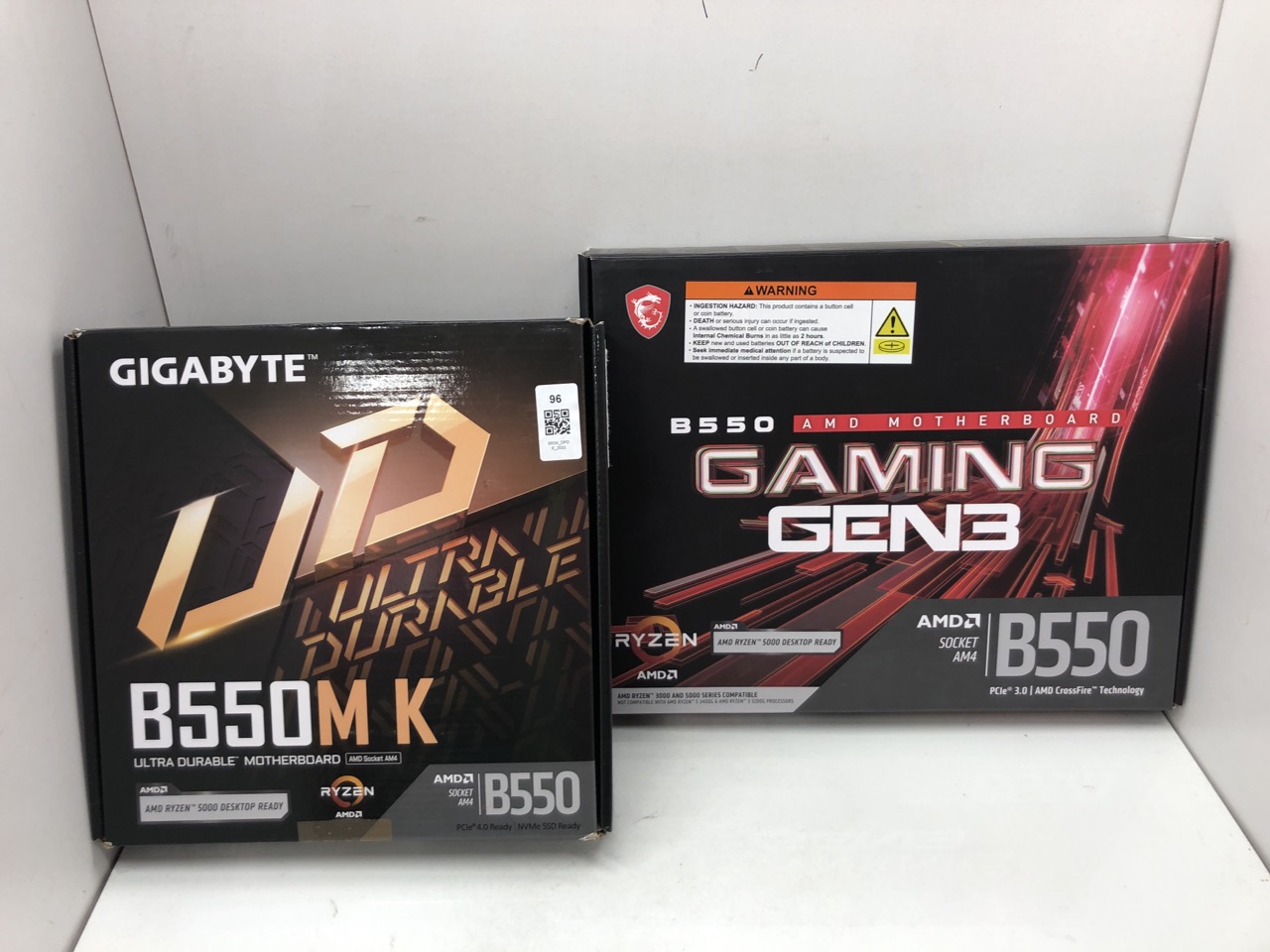 Lot 96  
            Edinburgh SR34 - Delivery Only 

                
MSI B550 GAMING GEN3 MOTHERBOARD, ATX, AM4 - AMD RYZEN 5000 READY - DDR4 BOOST 44...