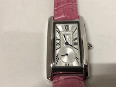 Lot 10  
            Edinburgh SR24 - Delivery Only 

                
LADIES STOCKWELL WATCH-TEXTURED DIAL WITH SUB DIALS SECONDS HAND-LEATHER STRAP-GI...