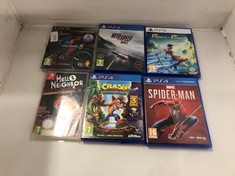 Lot 119  
            Edinburgh SR24 - Delivery Only 

                
QUANTITY OF TECH & GAMING ITEMS TO INCLUDE GRAN TURISMO 5 (PS3) 18+ ID REQUIRED: ...